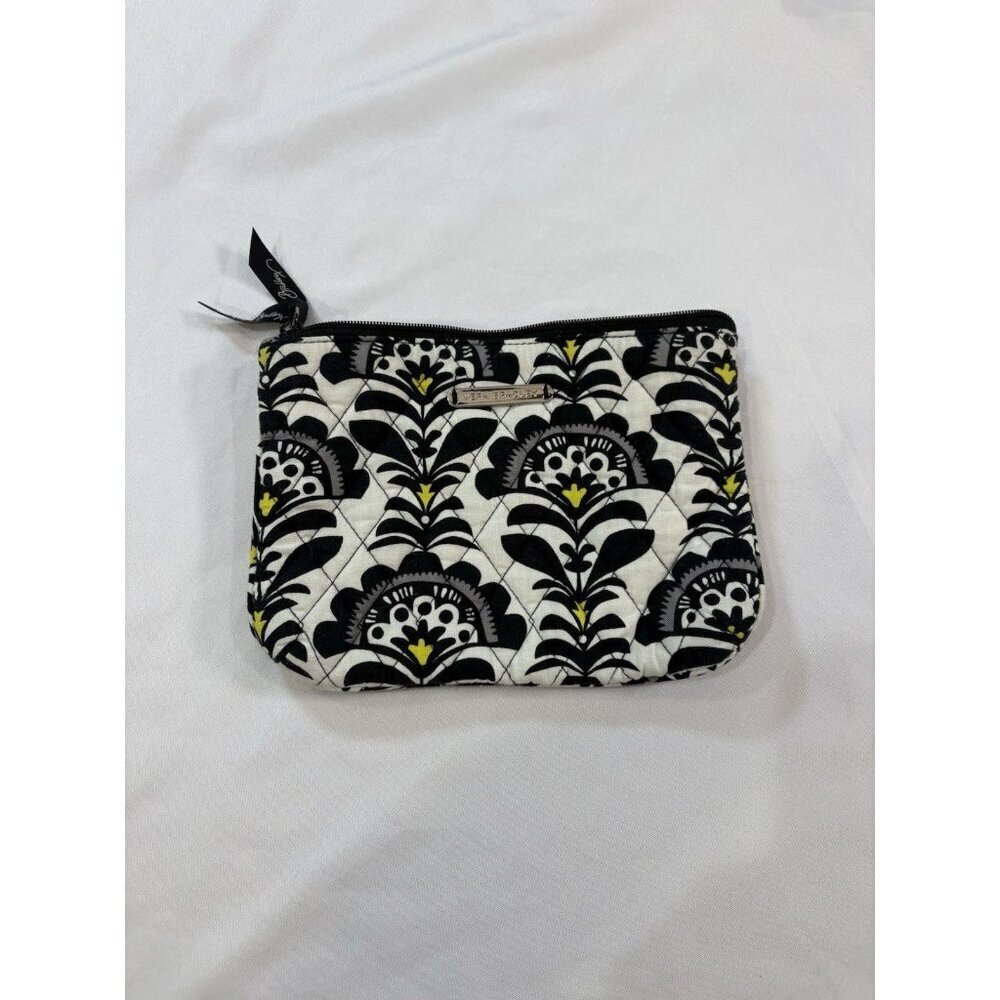 Vera Bradley Fanfare Pattern Cosmetic Bag Wipeable Lining